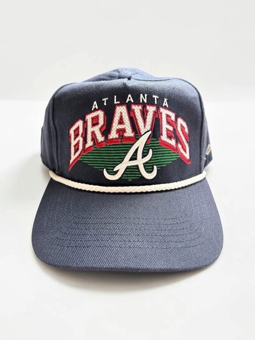 47 Brand Atlanta Braves '47 Hitch Rope Snapback Hat Blue & Green MLB NEW